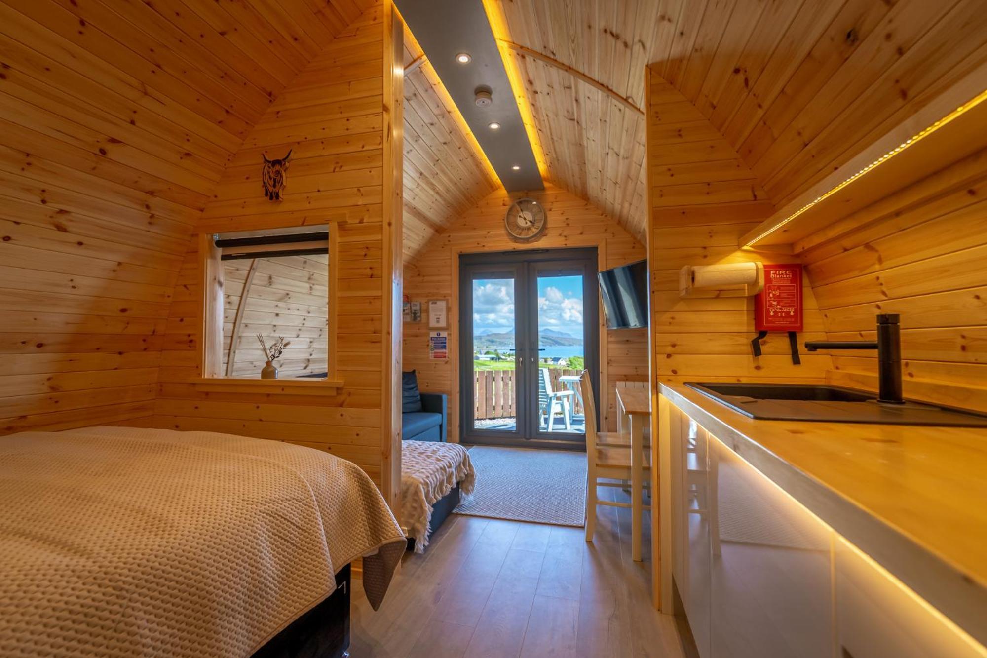 Appartement Loch Ewe Luxury Pods à Mellon Charles Extérieur photo